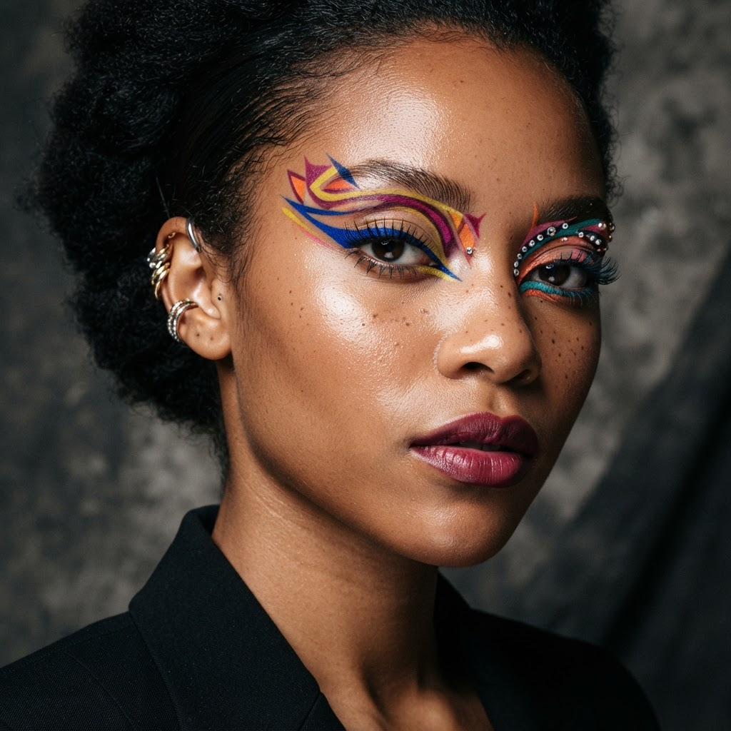 Graphic editorial eye